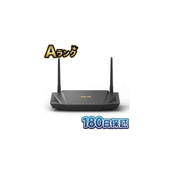 【整備済み品】 ASUS WiFi 無線 ルーター WiFi6 1201+574Mbps デュアルバンド RT-AX56U メッシュ機能 180日保証