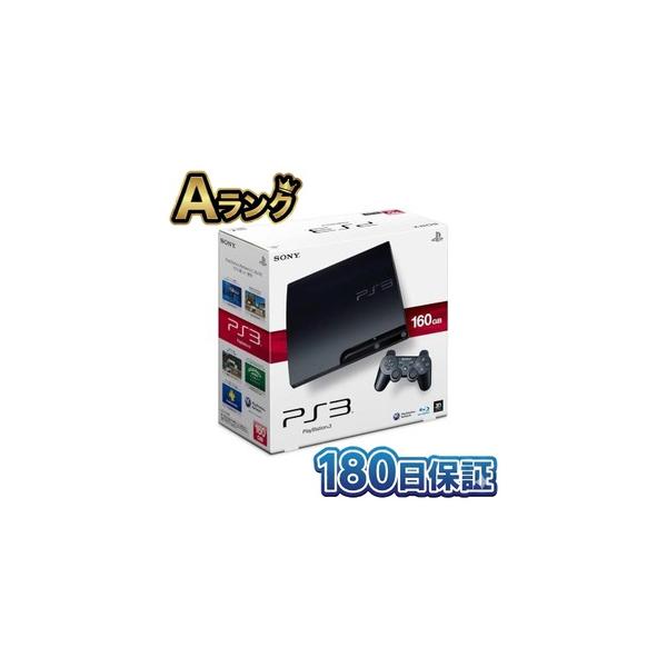 【整備済み品】 SONY PS3 CECH-3000A 160GB プレステ3 プレイステーション3 本体 ぷれすて3 黒180日保証