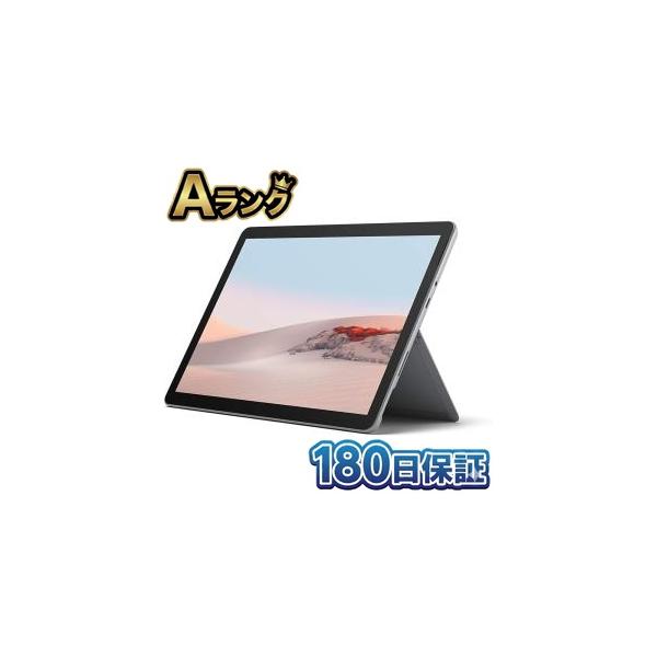 【整備済み品】 Microsoft Surface Go 2 LTE Advanced プラチナ サーフェス タブレットPC オフィス無 180日保証