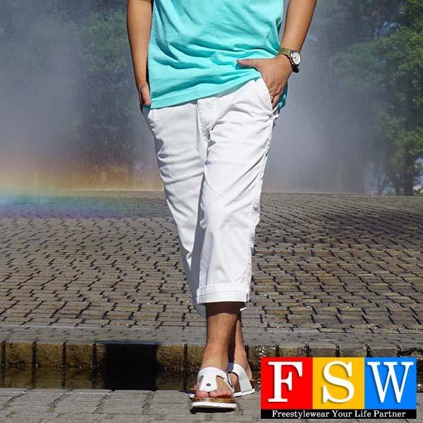 チノパン メンズ クロップドパンツ ハーフパンツ 7分 ストレッチ 七分 夏用 膝下 7分丈 七分丈 ベルト付き 夏 ストレッチパンツ 涼しいパンツ S M L Ll 2l 5724 0150 Freestylewear 通販 Yahoo ショッピング