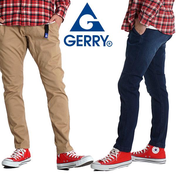 チノパン メンズ クライミングパンツ ストレッチ テーパードパンツ スキニー スリム おしゃれ GERRY ジェリー キャンプパンツ イージーパンツ 秋冬 春夏