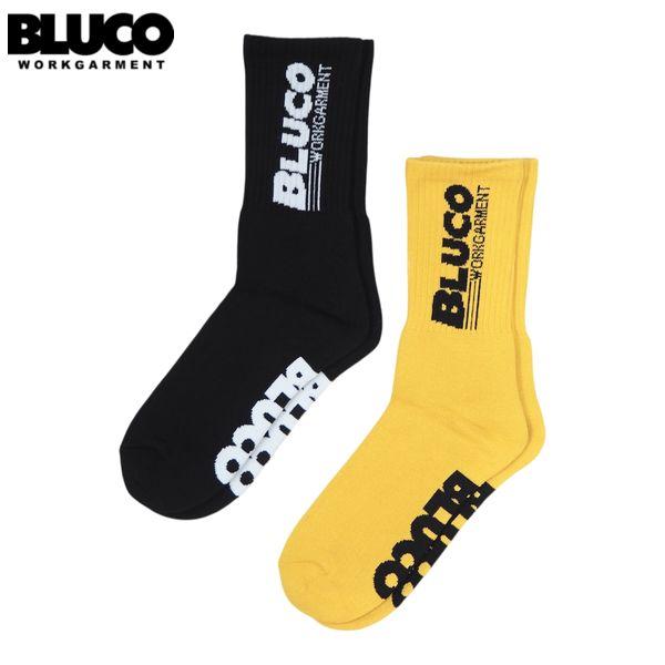 BLUCO/ブルコ 2-PACK SOX -Logo-/ソックス 153-55-001・2足セット
