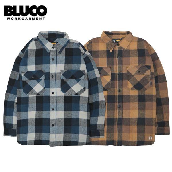 BLUCO BLUCO/ブルコ BUFFALO CHECK FLANNEL SHIRT/バッファロー