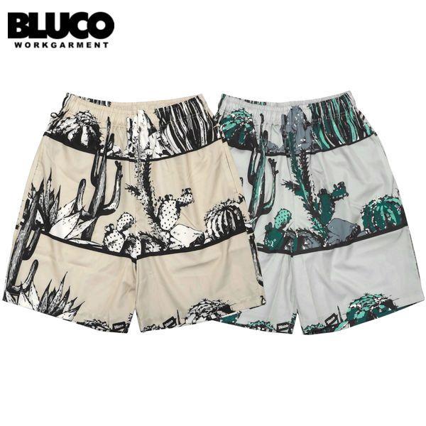 【セール30%OFF】BLUCO/ブルコ EASY SHORTS-CACTUS-/イージーショーツ 163-45-010・2color