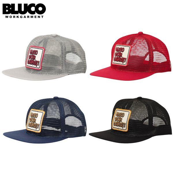 BLUCO/ブルコ FULL MESH CAP-PATCH-/フルメッシュキャップ 163-61-050・4color