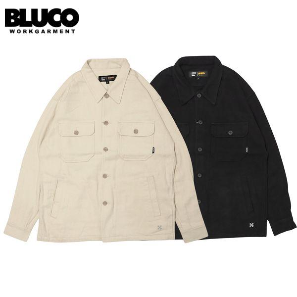BLUCO/ブルコ HEAVY FLANNEL CPO SHIRT JACKET/シャツジャケット 165-11-019・2color