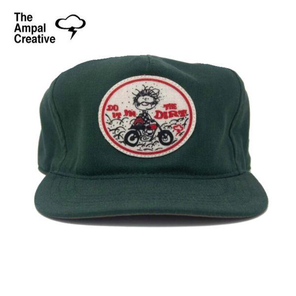 「MADE IN USA」THE AMPAL CREATIVE/ザ・アンパル・クリエイティブ IN THE DIRT II DK GRN Strapback