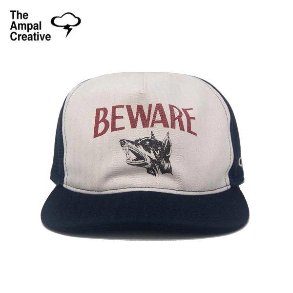 「MADE IN USA」THE AMPAL CREATIVE/ザ・アンパル・クリエイティブ BEWARE TRUCKER - Snapback S242