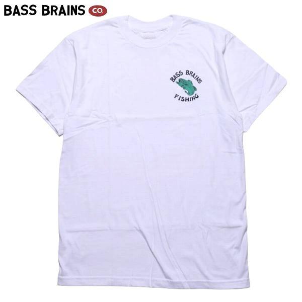 【セール30%OFF】BASS BRAINS/バスブレインズ CLASSIC LOGO TEE/Tシャツ・WHITE
