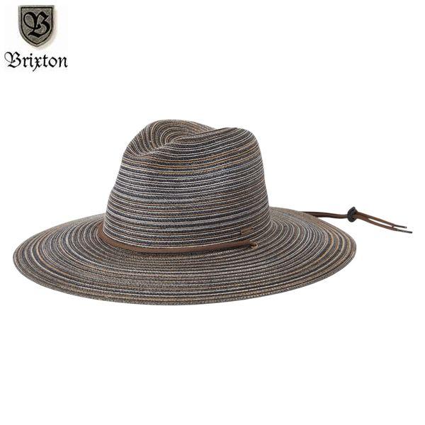 【セール20%OFF】BRIXTON/ブリクストン MITCH PACKABLE SUN HAT/ペーパーストローハット 11475・BROWN