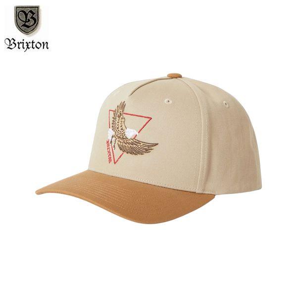 BRIXTON/ブリクストン OPAL C NP MP SNAPBACK/スナップバックキャップ 12068・SAND/DARK KHAKI