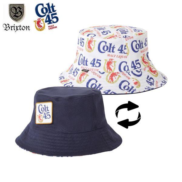 COLT 45×BRIXTON・BUCKET/リバーシブルバケットハット 12090・MULTI/MIDNIGHT BLUE