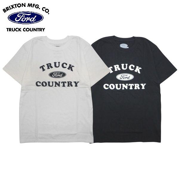 【セール20%OFF】BRIXTON×FORD・FORD TRUCK COUNTRY SS STT/Tシャツ 17362・2color