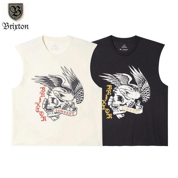【セール20%OFF】BRIXTON/ブリクストン WOLCOTT WORN IN BOXY MUSCLE TANK/ボクシーフィットタンク 17602・2color
