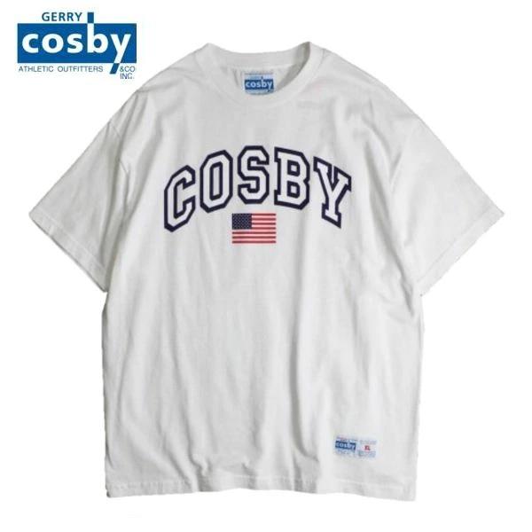 【セール30%OFF】GERRY COSBY/ジェリーコスビー 80S LOGO CREW SS TEE/Tシャツ・WHITE
