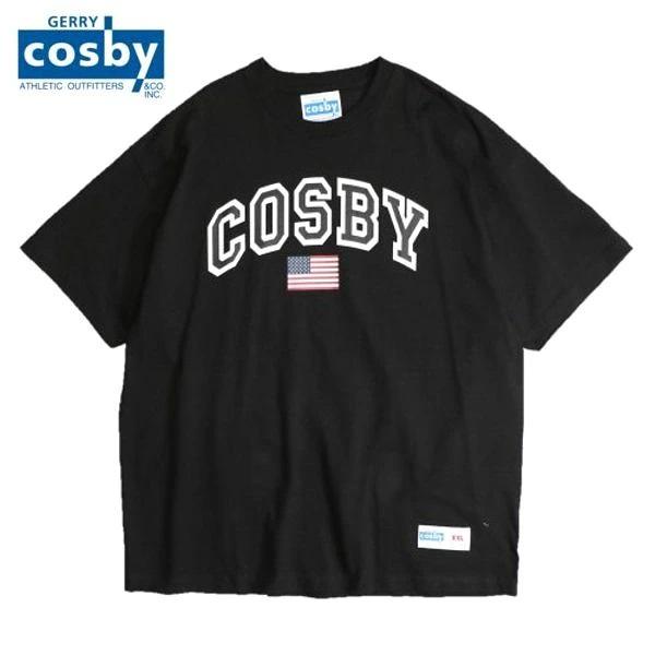【セール30%OFF】GERRY COSBY/ジェリーコスビー 80S LOGO CREW SS TEE/Tシャツ・BLACK