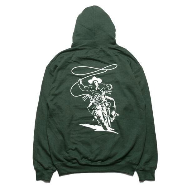 【半額セール50%OFF】PARADISE ROAD SHOW  PULLOVER HOODIE/プルオーバーパーカー・F.GREEN