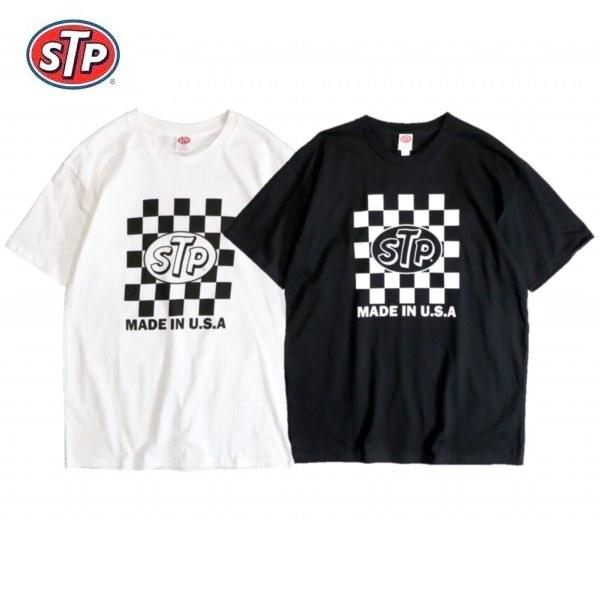 【セール40%OFF】STP/エスティーピー US MADE CHECKER SS TEE/Tシャツ・2color