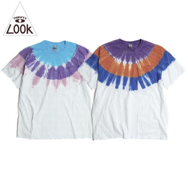 【セール30%OFF】THRIFTY LOOK / 3TONE DYE GILDAN POCKET TEE / ポケットTシャツ・2color