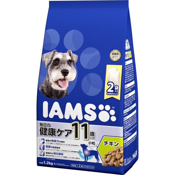 他サイト： [マース] アイムス 11歳以上用 毎日の健康ケア チキン 小粒 1.2kg タイの商品画像
