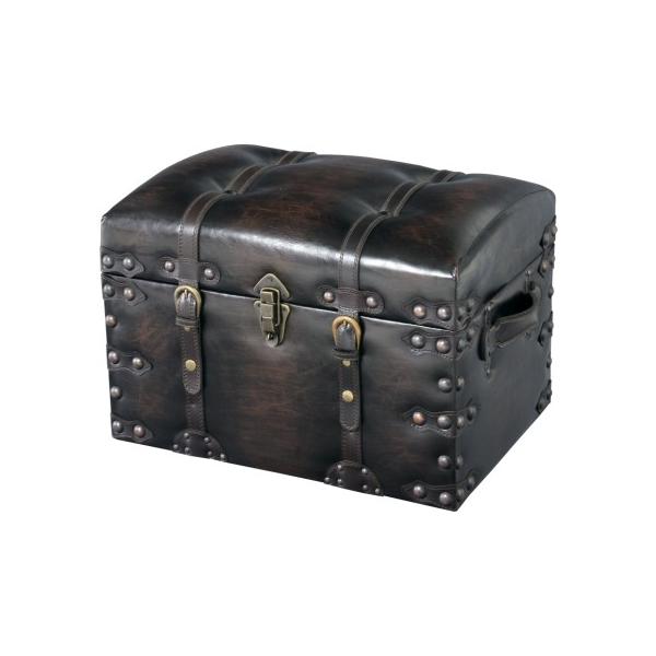 メンソシリーズ収納付トランクボックススツール　大・小（２個セット）  IW-876