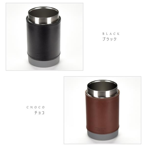 栃木レザー タンブラー 缶ホールドサーモタンブラー ジーンズ 本革