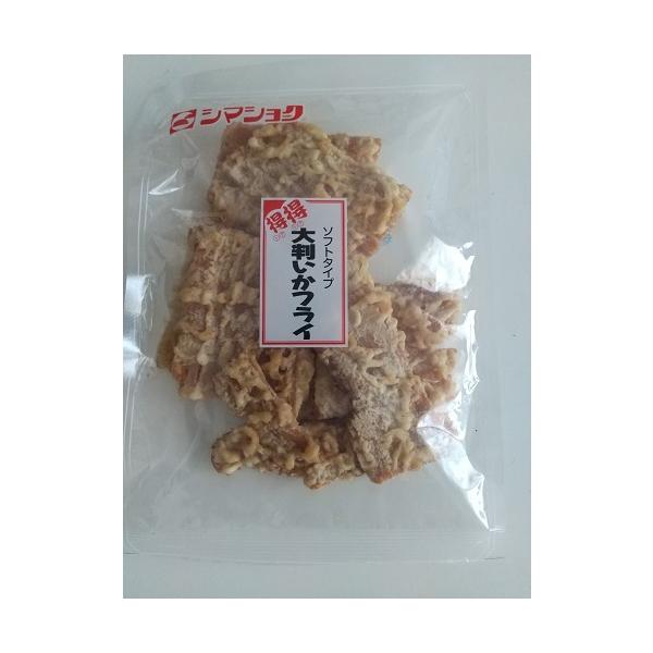 ビールのおつまみやおやつはもちろん、お好み焼きや焼きそばのにも最適!!　島谷食品　いかフライ　285gX1袋　同梱不可