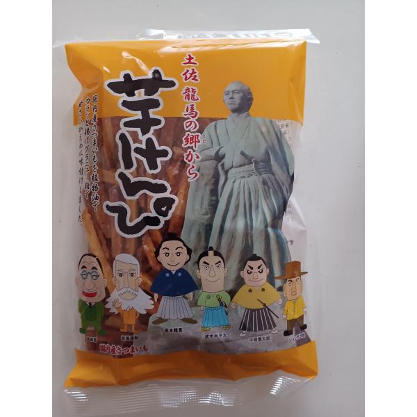 国さつまいもを植物油でカラッと揚げグラニュー糖で甘さ控えめに味付けしました。内容量　　250ｇ製造者　　株式会社　南国製菓