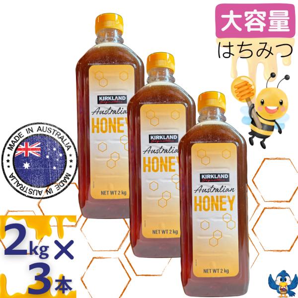 コストコ - 【コストコ】カークランドシグネチャー はちみつ ３ｋｇ×２個 KIRKLAND signature カークランドシグネチャー はちみつ