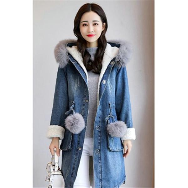 デニムロングコート ファー付き ジャケット 中綿コート レディース 防寒コート ロングアウター 中綿 大きいサイズ オシャレ Buyee Buyee Japanese Proxy Service Buy From Japan Bot Online