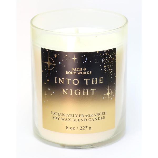 Bath&amp;BodyWorks バスアンドボディワークス シグネチャー1-wickキャンドル（8oz）：イントゥザナイト 418