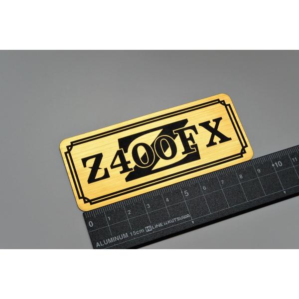B-82-1 Z400FX 金/黒 オリジナル ステッカー カワサキ ビキニカウル