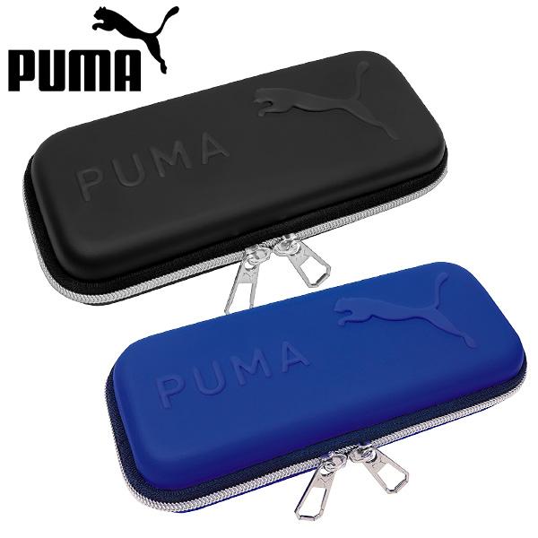 ペンケース 筆箱 PUMA プーマ (PM412) セミハードペンケース ファスナー ペンポーチ シンプル 男の子 男子 小学生 中学生 高校生 キッズ 子供 こども おしゃれ