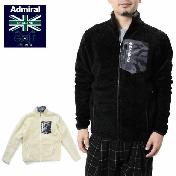 アドミラルゴルフ ボアリバーシブルジャケット アウター ADMIRAL GOLF  