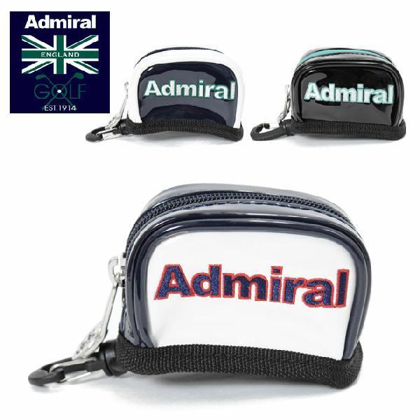 Admiral Golf（アドミラルゴルフ） ボールポーチ エナメル ボール2個
