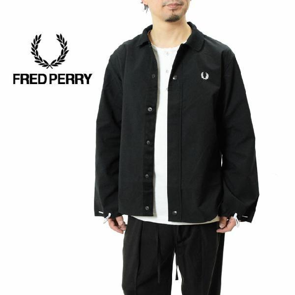 フレッドペリー シャツジャケット Fred Perry メンズ F4550 Shirt Jacket ブラック 刺繍 シンプル Fp F4550 Friends Yahoo店 通販 Yahoo ショッピング