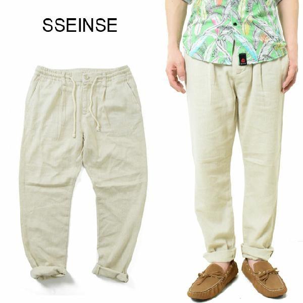 Sseinse リネンパンツセンス メンズ Pse451ss Safari サファリ系 イタリアブランド ハマキホ Sse Pse451ss Friends Yahoo店 通販 Yahoo ショッピング