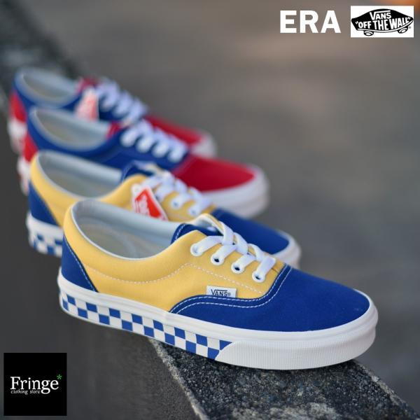 VANS（ヴァンズ） バンズ スニーカー エラ ERA (BMX CHK) BLU/YLブルー
