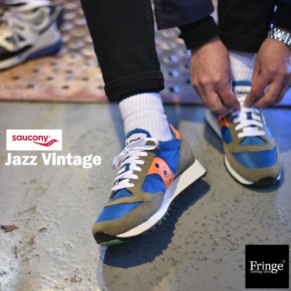 saucony JASSスニーカー Saucony サッカニー スニーカー メンズ JAZZ VINTAGE ジャズ