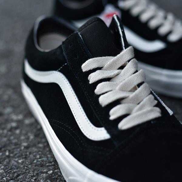 black herringbone vans