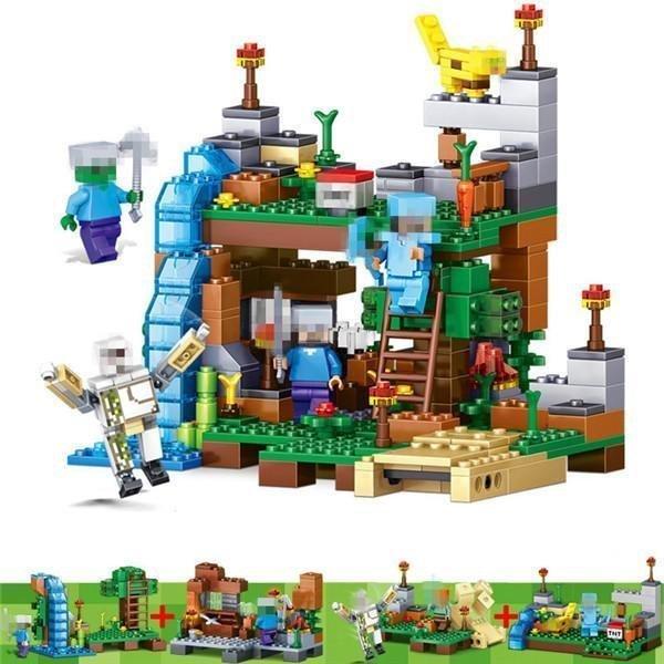 ブロック おもちゃ レゴブロック交換品 村人 四種類 滝 木 砂漠 密林 モンスター 男の子 Lego互換 おもちゃ 子ども玩具 知育玩具 誕生日 プレゼント Frj商店 通販 Yahoo ショッピング