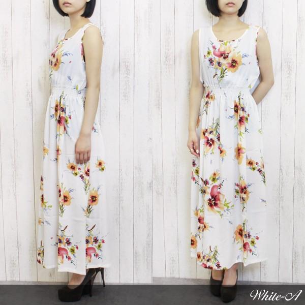 レディース ワンピース 花柄 ノースリーブ ロング マキシ チュニック 足長 くびれ スリム 夏 1806 Buyee Buyee Japanese Proxy Service Buy From Japan Bot Online
