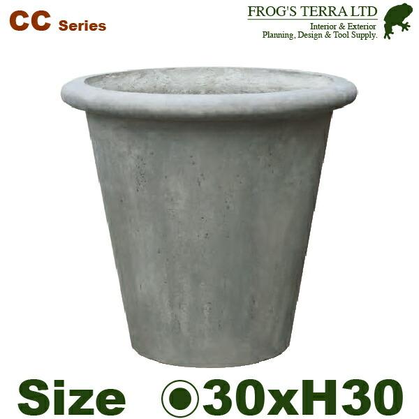 Cc25m グレイ リムタブ 10号 直径30cm H30cm 底穴あり セメント ジュートファイバー プランター ポット 観葉鉢 大型 プランター Buyee Servicio De Proxy Japones Buyee Compra En Japon