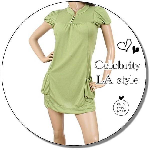 アウトレット 在庫処分セール まったりデート系 パフ袖ワンピース ファッション 女性 カジュアル レディース 無地 服 Wow021 Wow021 Hello Corporation 通販 Yahoo ショッピング