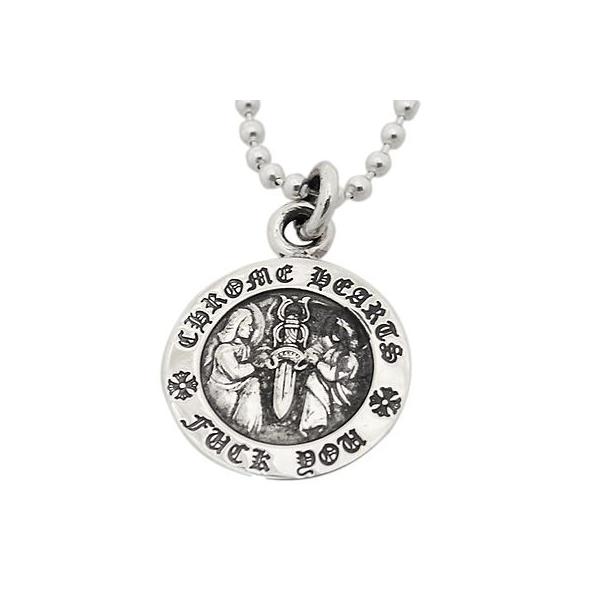 クロムハーツ Chrome Hearts ネックレス angel medal charm V1