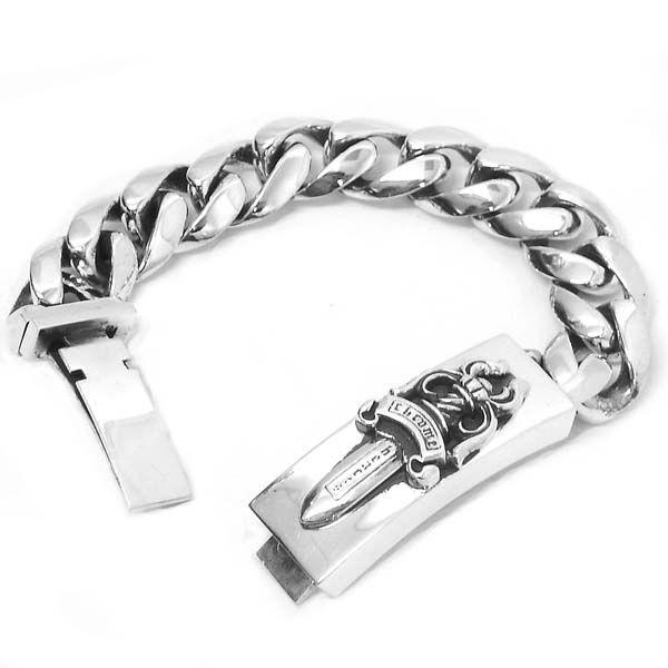 クロムハーツ Chrome Hearts ダガーIDブレスレット Dagger ID Bracelet