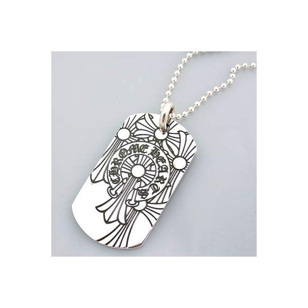 美品！クロムハーツ CHROME HEARTS ドッグタグ ゴッドブレス 小物 クロムハーツCHROME HEARTS ドッグタグゴッドブレス