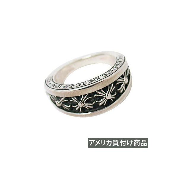 クロムハーツ Chrome Hearts リング ナローVバンドリング CHプラス