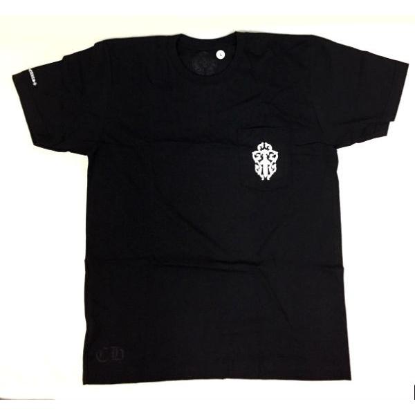クロムハーツ ☆ Chrome Hearts Tシャツ Mens SS CREW C18-2B Black