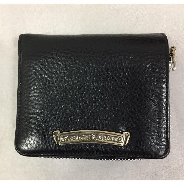 クロムハーツ ☆ Chrome Hearts 財布 ウォレット レザー スクウェア 